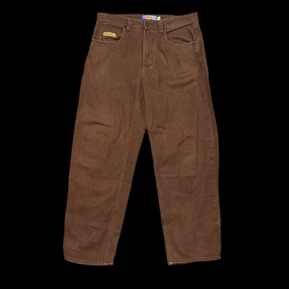 Empyre brown relaxed straight jeans